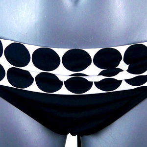 La Blanca "OH LA LA" White w/ Black Dots